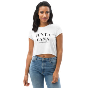 Camiseta corta all over Caribeña