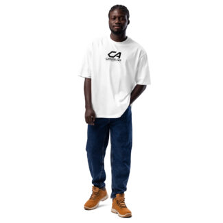 Camiseta Oversize Gruesa Caribeño Para Hombres