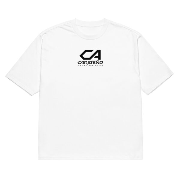 Camiseta Oversize Gruesa Caribeño Para Hombres