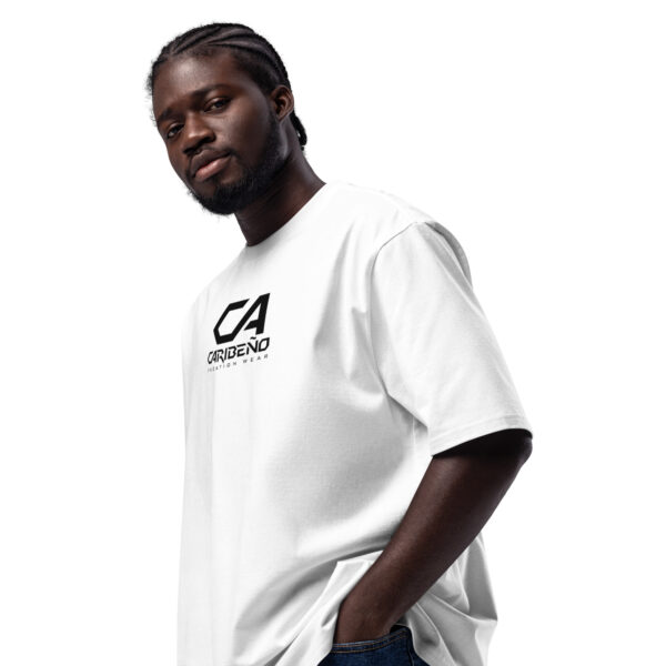 Camiseta Oversize Gruesa Caribeño Para Hombres