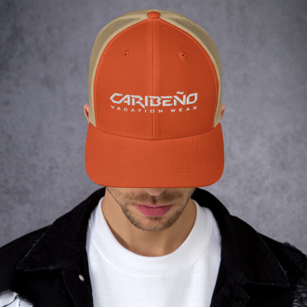 Gorra tipo trucker Caribeño
