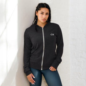 Sudadera Caribeña Con Zipper Para Damas