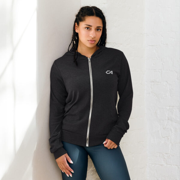 Sudadera Caribeña Con Zipper Para Damas