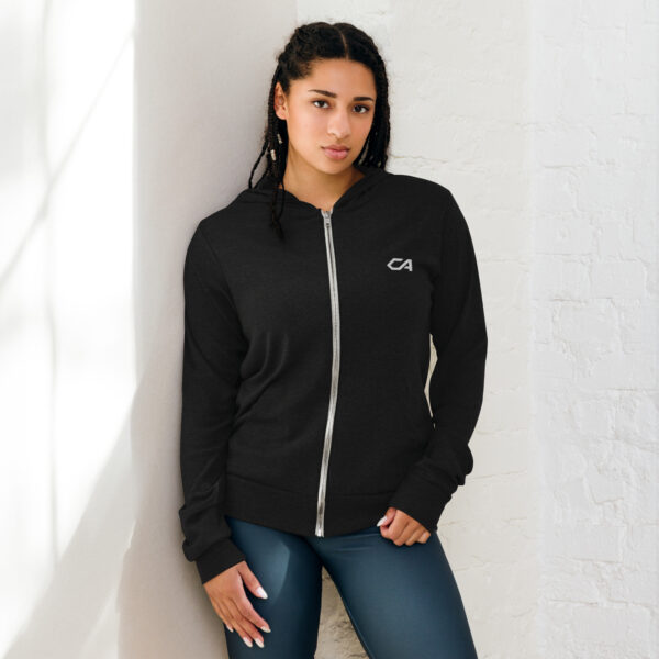 Sudadera Caribeña Con Zipper Para Damas