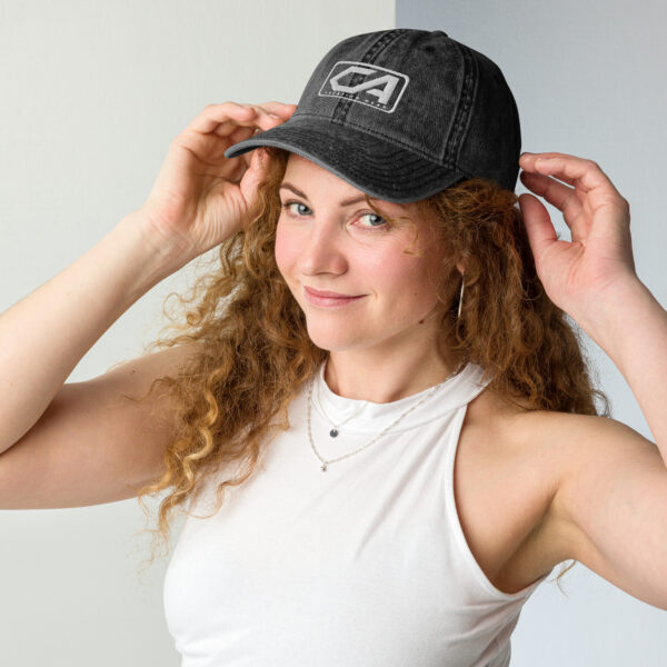 Gorra sarga algodón vintage