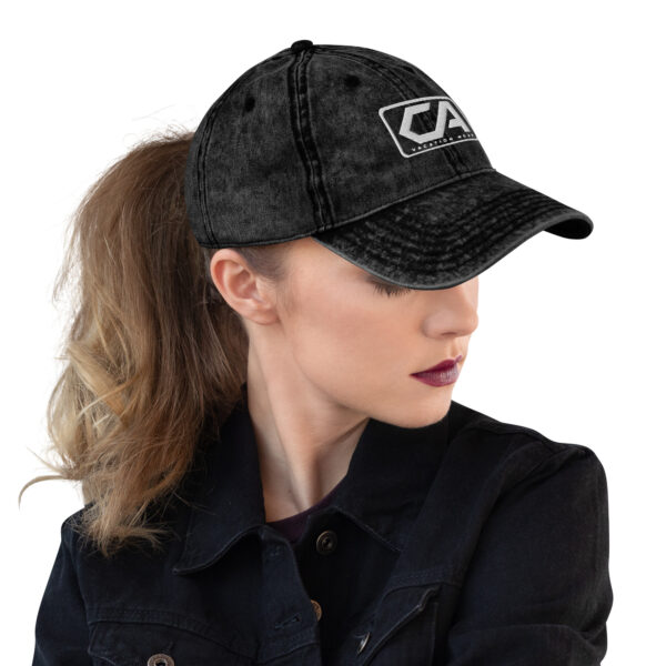 Gorra sarga algodón vintage