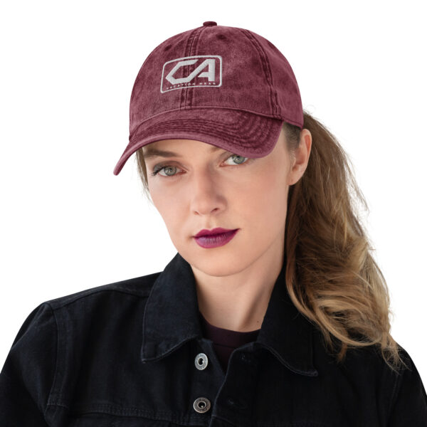 Gorra sarga algodón vintage