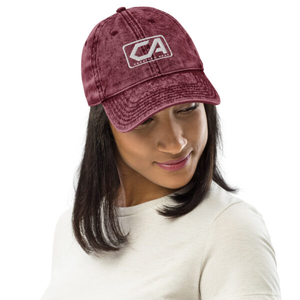 Gorra sarga algodón vintage
