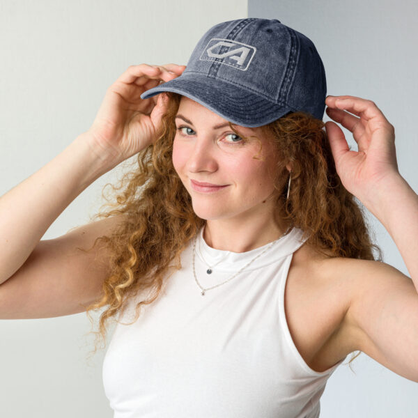 Gorra sarga algodón vintage
