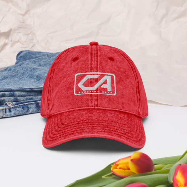 Gorra sarga algodón vintage