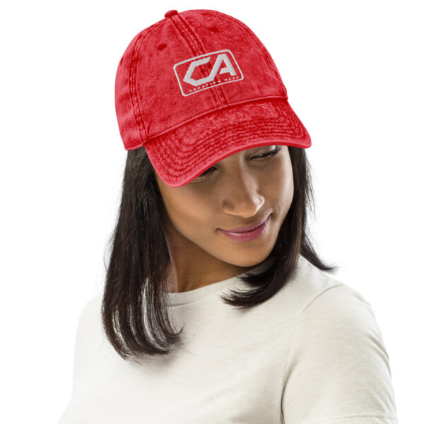 Gorra sarga algodón vintage