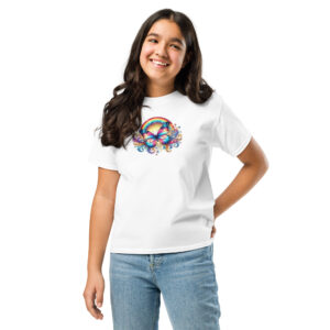 Camiseta Con Mariposa Para Niña
