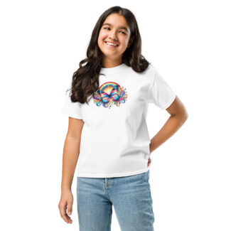 Camiseta Con Mariposa Para Niña