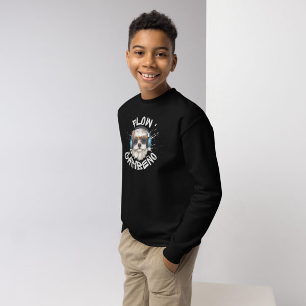 Sudadera Flow Cribeño Para Niño
