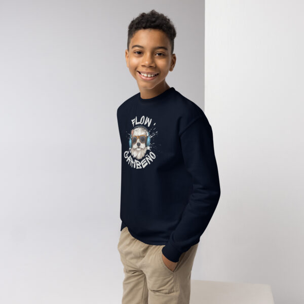 Sudadera Flow Cribeño Para Niño