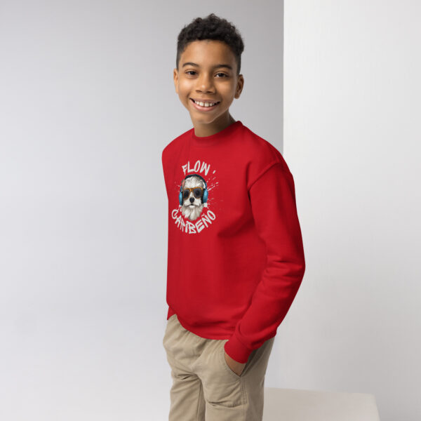 Sudadera Flow Cribeño Para Niño