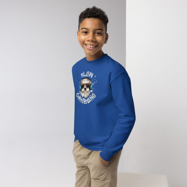 Sudadera Flow Cribeño Para Niño