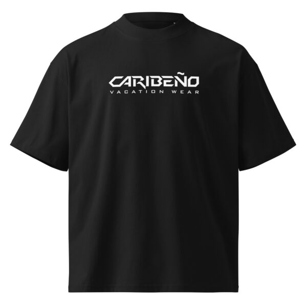 Camiseta oversize orgánica de cuello alto