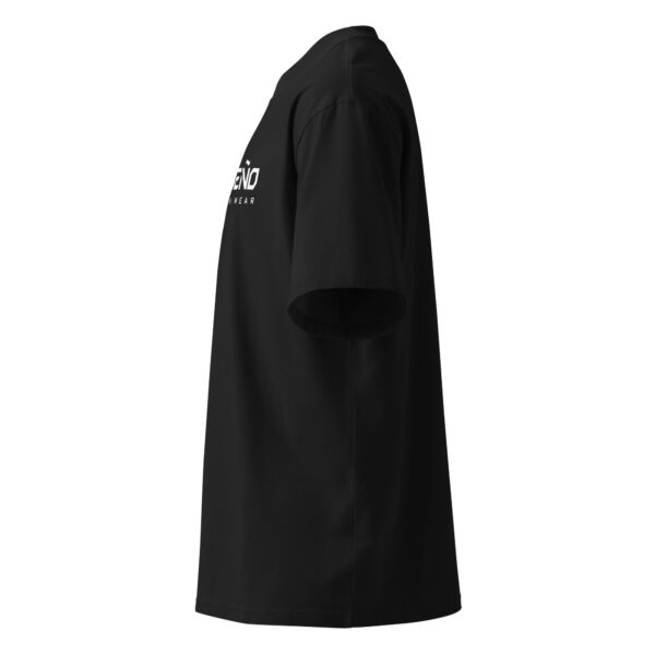 Camiseta oversize orgánica de cuello alto