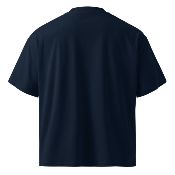 Camiseta oversize orgánica de cuello alto