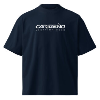 Camiseta Oversize Orgánica de Cuello Alto Caribeño