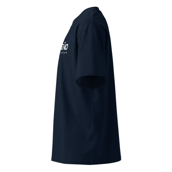 Camiseta oversize orgánica de cuello alto