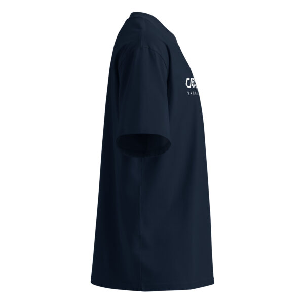 Camiseta oversize orgánica de cuello alto